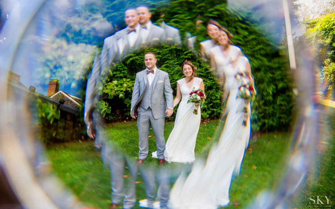 The First Look of Crystal + Joe | Romantic + Candid Wedding Portraits by Atlanta Wedding Photographers