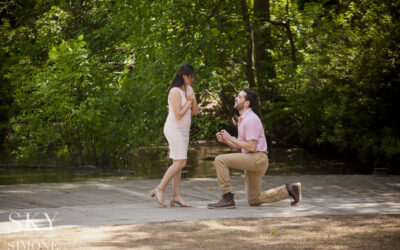 Canton Surprise Proposal Photographer Piedmont Park Sarah + Jack Atlanta Georgia