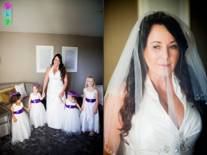 Julie Dan San Diego Wedding Preparation Bride and Groom Courtyard Marriott by Sky Simone (16)