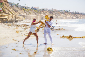 Kita Josh San Diego Wedding Trash the Dress Water Beach Encinitas San Diego (8)