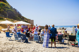 San Diego Wedding Photography Encinitas Beach Bride Indian Headress Boho Beach Wedding (10)