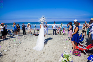 San Diego Wedding Photography Encinitas Beach Bride Indian Headress Boho Beach Wedding (14)