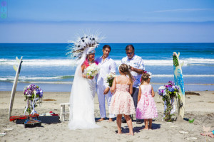 San Diego Wedding Photography Encinitas Beach Bride Indian Headress Boho Beach Wedding (15)