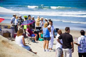 San Diego Wedding Photography Encinitas Beach Bride Indian Headress Boho Beach Wedding (8)