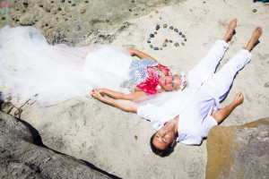 Trash the Dress Encinitas Beach San Diego by SKy Simone (1)