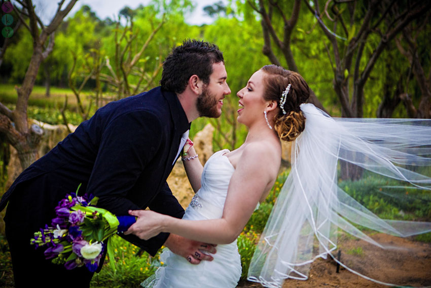 Wedding Bridal Party Photoshoot Photographs – Elise + Lindsay – Fun Colorful Laughter by San Diego Las Vegas Wedding Photographer