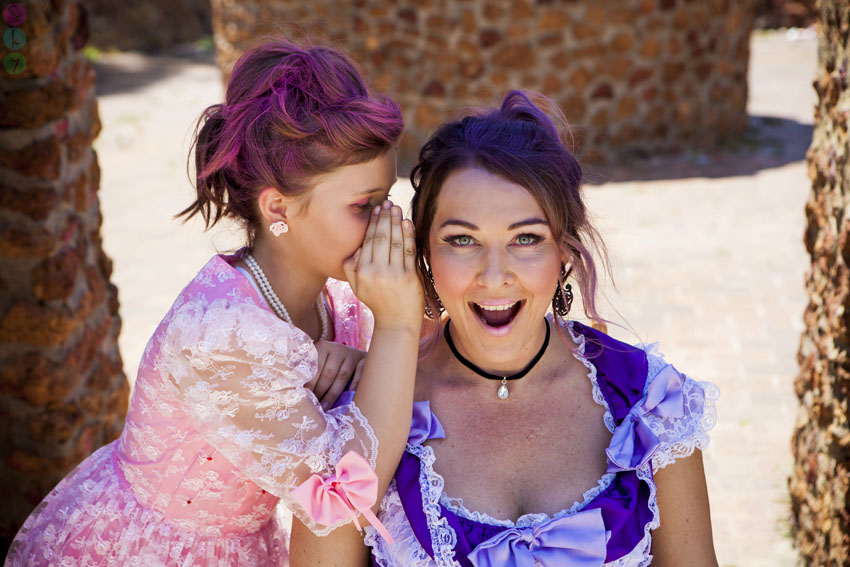 Mother Daughter Photoshoot – Jodie + Pallas + Chanelle – Fun Princess Photoshoot by San Diego Photographer Sky Simone