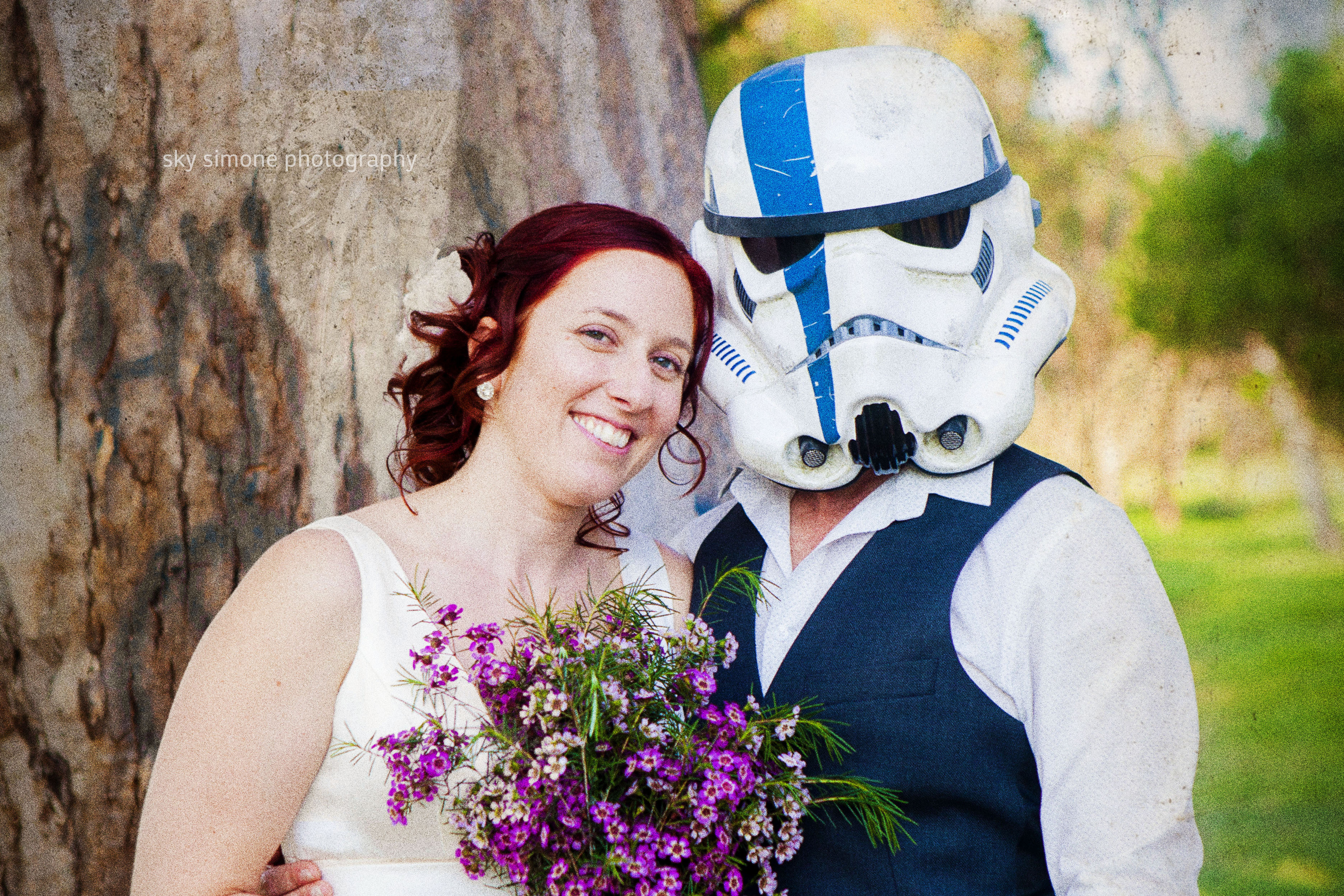 Stormtrooper Wedding Photo – Star Wars Wedding Photos