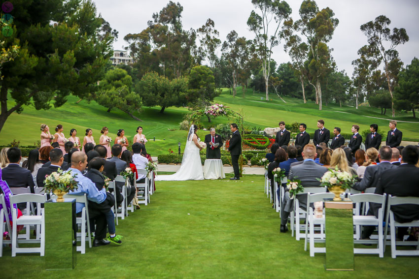 Orange County Wedding Ceremony Marbella Country Club San Juan Capistrano – Rachelle + Damien