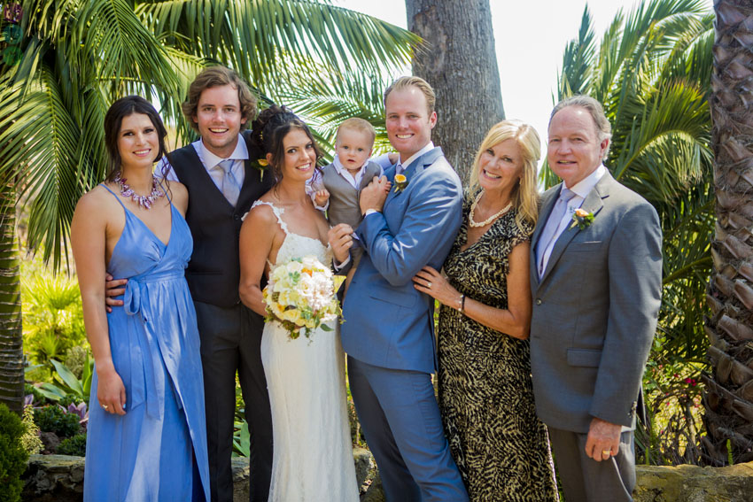 Laguna Beach Wedding Portraits + Wedding Day Family Photos