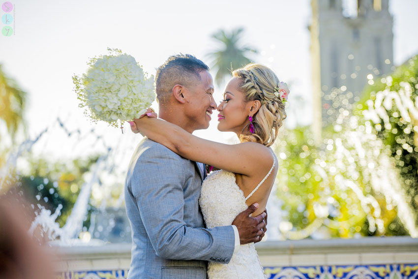 Atlanta Wedding Photographer – Balboa Park Wedding Photos – Laila + Mark