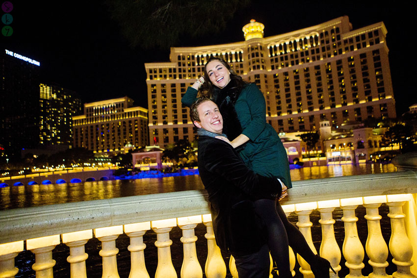 Las Vegas Surprise Proposal – High Roller Proposal –  Daniel + Liliane