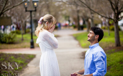 Atlanta Engagement Photographer | Surprise Proposal Macon | Emily + Chris