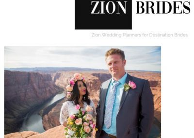 Sky Simone Published in Zion Bride Magazine