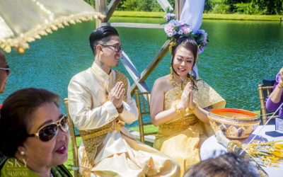 Laotian Wedding Ceremony Photographs | Christina + Victor