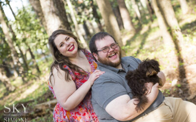 Puppy and Us photoshoot, Brand New Puppy Family Pictures by Cherokee County Photographer