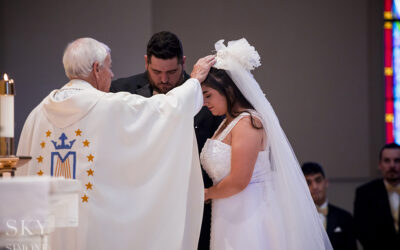 St Michaels the Archangel Wedding Ceremony Photos Woodstock GA