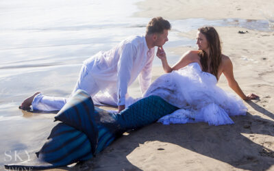 Trash the Dress Artistic Romance Session at Oceanside Beach Destination Clare + Michael | Atlanta Destination Wedding Photographer + Trash the Dress Specialist