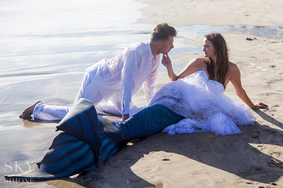 Trash the Dress Artistic Romance Session at Oceanside Beach Destination Clare + Michael | Atlanta Destination Wedding Photographer + Trash the Dress Specialist