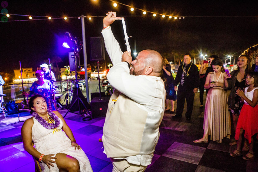 Atlanta Wedding Photographers Reception 
Garter Toss