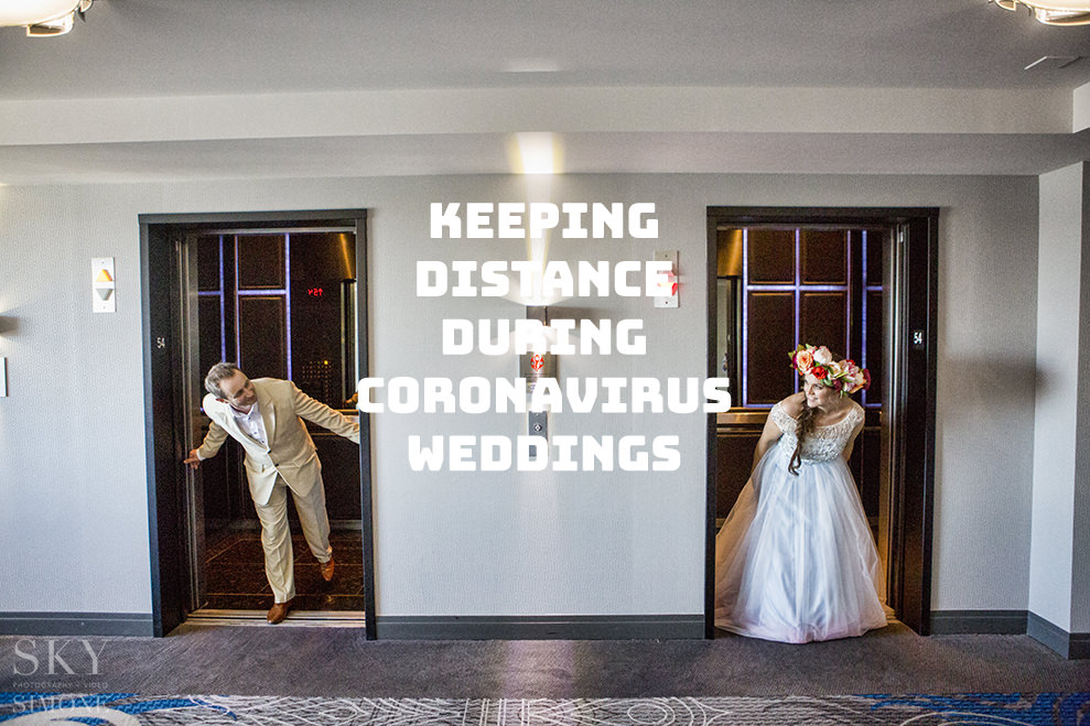 Keeping Distance During Coronavirus Weddings
